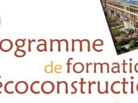 Formations en écoconstruction oct.-déc. : demandez le programme !