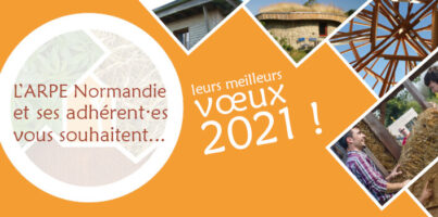 L’ARPE Normandie et ses adhérent·es vous souhaitent leurs meilleurs vœux 2021 !