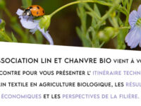 L’association Lin et Chanvre Bio vient à votre rencontre !