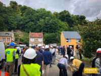 Visite d’une maison d’assistance maternelle isolée en chanvre