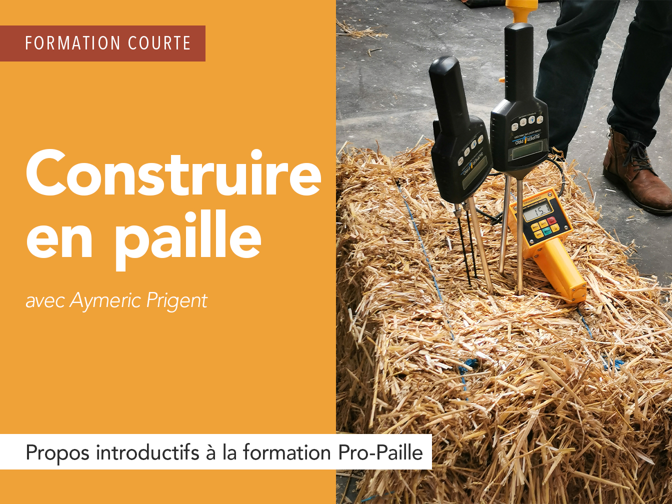 Introduction à la construction paille