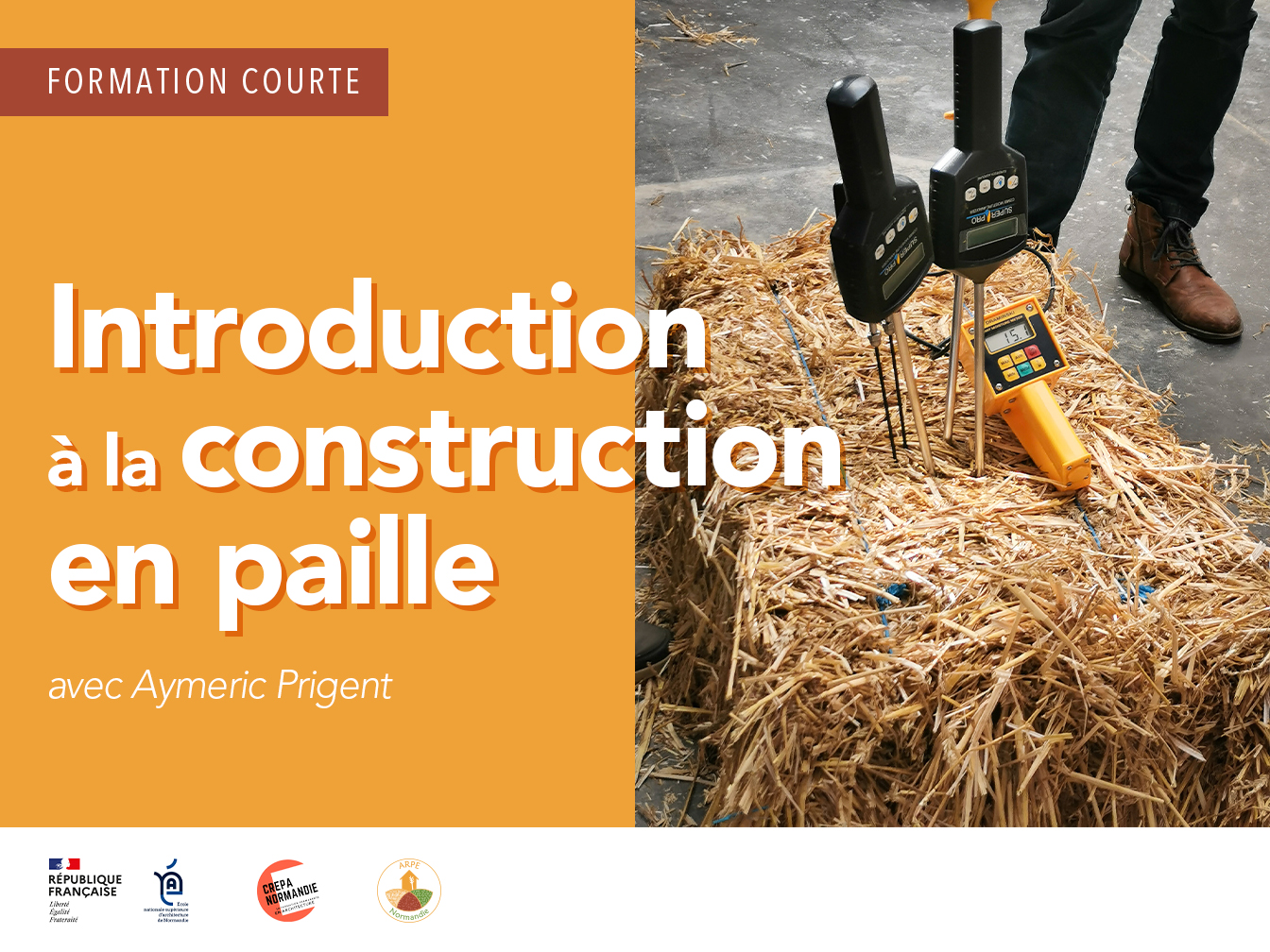 Lire la suite à propos de l’article Introduction à la construction en paille | Formation