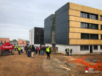 Visite de chantier du futur Campus Lycéen International Normand