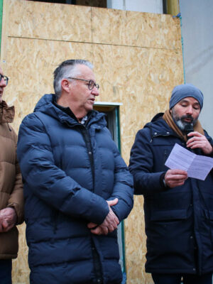 Visite paille hachée Partélios, Cagny (14) ©ARPE Normandie