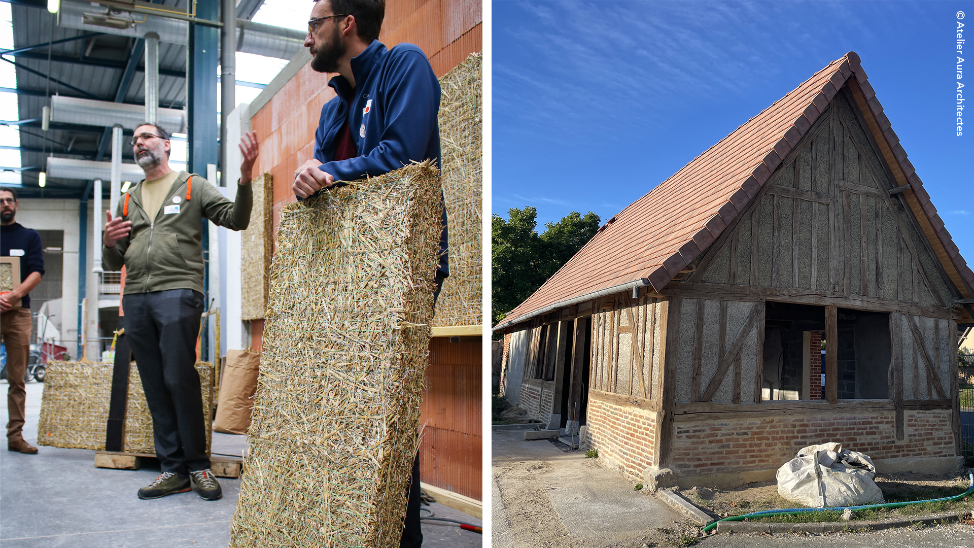 Lire la suite à propos de l’article Visites apprenantes : paille et chanvre dans le bâtiment