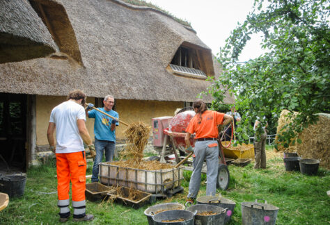 Chantier participatif à Brestot 2025 ©ARPE Normandie