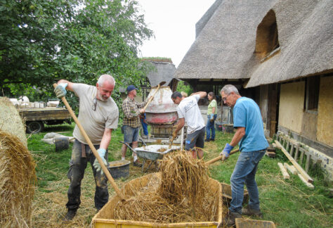 Chantier participatif à Brestot 2025 ©ARPE Normandie