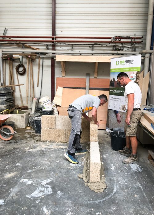 Formation Construire en chanvre - Application 2024 ©ARPE Normandie