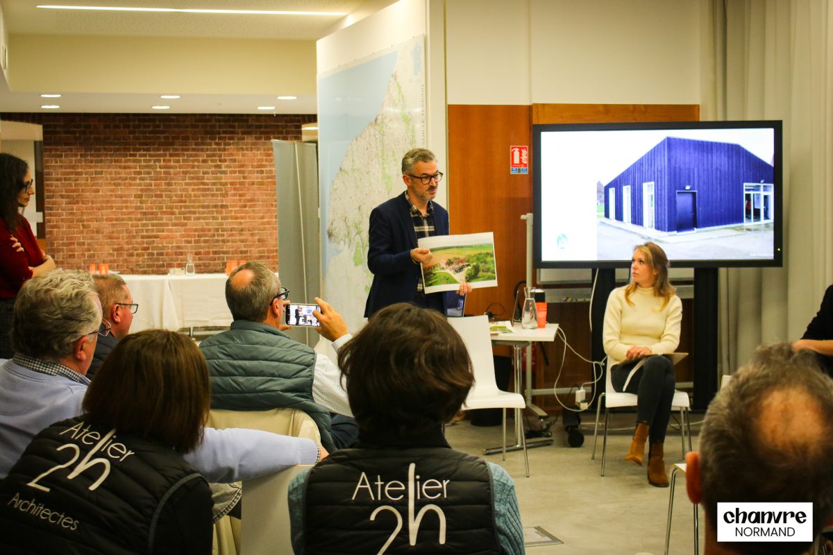 Table ronde construction chanvre commande publique_241107_CAUE76 ©ARPE Normandie