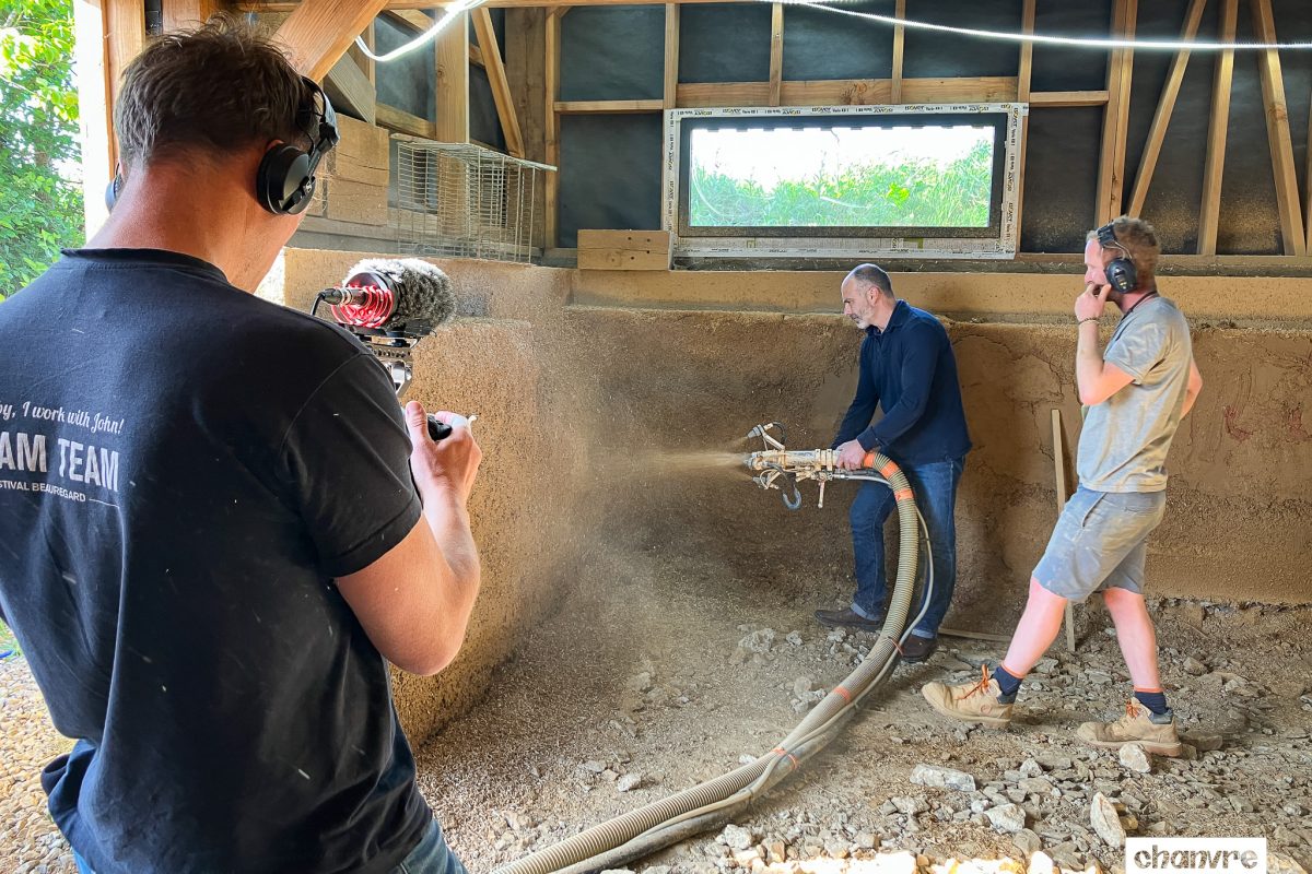 Portes ouvertes, formation terre-chanvre, 22/05/25 © ARPE Normandie